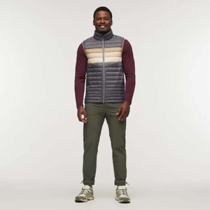 Gilet isolé en duvet de canard robuste pour hommes | Équipement de plein air durable et respirant, essentiel pour les activités hivernales - Product Image 1