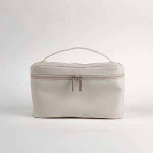 Sac de toilette en nylon de qualité supérieure avec fermeture éclair, sac de maquillage de voyage tendance, logo personnalisé, taille et couleur personnalisables, utilisation quotidienne ROOTSMEN - Product Image 1