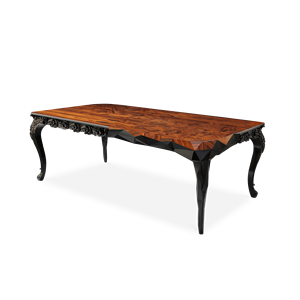 Royal Elegant Dining <b>Table</b> Small Modern Antique Style for Home Hotel Outdoor Wedding with MDF Wood Metal for Living Room - Product Image 1