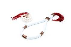 Venta al por mayor de logotipo de requisitos personalizados Muay Thai Mongkol diademas y brazaletes de encaje para hombres y mujeres - Product Image 5