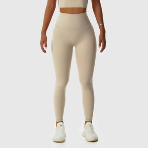 Lupin Felt, pantalones de Yoga deportivos sin costuras con etiqueta personalizada para mujer, cintura alta, Control de barriga, mallas de entrenamiento físico, levantamiento de glúteos, Verano - Product Image 6