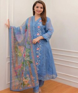 ชุดเดรสแฟชั่นสำหรับผู้หญิงชุดเดรสแฟชั่นแบบลำลองสุดหรูแบบอินเดีย - Product Image 6