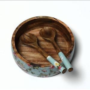 Dinner Tableware Food Server Customized Fruit Bowl <b>Kitchen</b> Usage Catering Serving Mango Wooden Fruit Container Large Bowl - Product Image 5