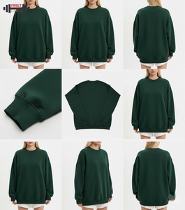 Sudadera con Capucha de Invierno para Mujer, Logotipo Personalizado en la Parte Delantera, Hombros Caídos, Manga Larga, Alta Calidad, Negra, Estilo Casual Urbano, Talla Grande - Product Image 3