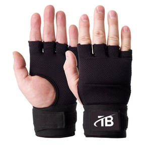 Bandages de boxe pour l'entraînement en salle, le sparring et les séances sur sac de frappe - Matière en coton respirante et écologique - Product Image 1