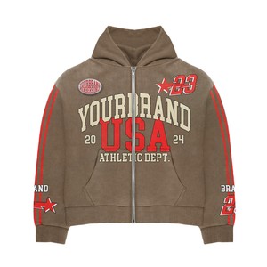 100% haute qualité propre marque noir hiver grande taille respirant écologique polaire Jogging survêtements ensembles sérigraphié Logo - Product Image 4