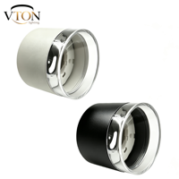Spot encastré LED GX53 moderne anti-éblouissement réglable en aluminium pour maison et bureau, lampe de plafond IP44 à commande tactile