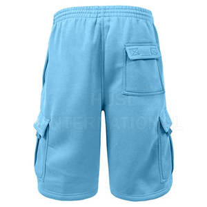 Customized Cotton <b>Cargo</b> <b>Shorts</b> for <b>Men</b> Summer Hip Hop Style Casual Pocket Streetwear Plus Size Male Boy's Clothing - Product Image 3