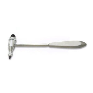 Martillo reflejo neurológico de grado superior con herramienta de percusión clínica de cuerpo de acero inoxidable para martillo reflejo médico Troemner - Product Image 5