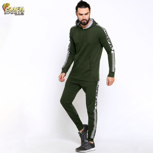High Quality Men's Plus Size Tracksuit Breathable Quick Dry Windproof <b>Beaded</b> with Custom Logo Manufacture Plus Size Sweat Suits - Product Image 2