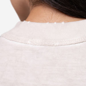 Plain <b>White</b> Round Neck <b>T</b>-<b>shirt</b> Women Summer <b>White</b> Blouse Wholesale Plain oversized <b>White</b> <b>Cropped</b> <b>T</b>-<b>shirt</b> For Women - Product Image 2