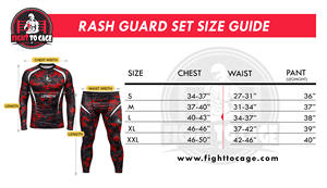 FIGHT CAGE GEARS Camiseta de Manga Larga y Leggings, Ropa Deportiva de Secado Rápido para Fitness, Conjunto de 2 Piezas de Spandex/Nylon Estampado para Hombre - Product Image 6