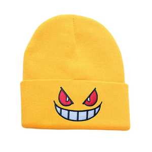 หมวกบีนนี่ถักสำหรับฤดูหนาวหมวกแก๊ปอบอุ่นปักลายได้ตามต้องการ - Product Image 2