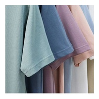 Nouvelle Arrivée T-shirts Homme Col Rond en Coton Tricoté Lourd 100% Coton de Haute Qualité Personnalisables Respirants Grandes Tailles Vierge à l'Avant