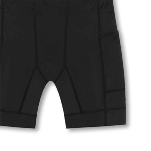 Shorts d'entraînement de compression haute performance pour hommes - Taille élastique, toile plate, respirant, séchage rapide pour la salle de sport et la course à pied - Product Image 4