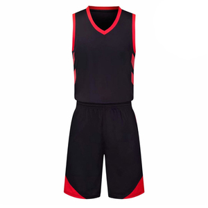 Ensemble de vêtements de basket-ball personnalisés en gros, respirant, séchage rapide, 100% polyester, imprimé par sublimation - Product Image 1