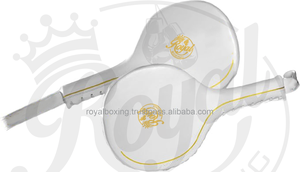 แผ่นพายจำลองหนัง PU สำหรับฝึกมวยคิกบ็อกซิ่งคาราเต้ MMA เทควันโดออกกำลังกายมวยไทยเป้าเตะ - Product Image 2