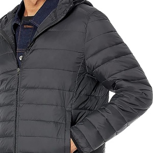 NEW 2025 Men's Long Style <b>Waterproof</b> Puffer Jacket Hooded Bubble <b>Coat</b> for <b>Winter</b> custom printed Puffer Jacket for men - Product Image 6