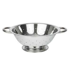 Stainless Steel <b>Colander</b> for Kitchen Use Clean Design Simple Washing Heat Proof Fine Mesh <b>Strainer</b> Daily Cooking Eco-Friendly - Product Image 1