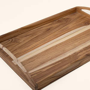 Grand plateau de service planches de charcuterie en bois pour fête plat de nourriture Rectangle plateaux en bois d'acacia décor à la maison planche à fromage Snack - Product Image 3