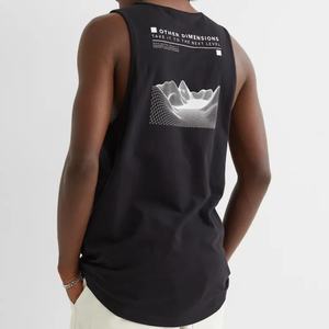 New Arrival Customize Men's Crew Neck Plain 100% Cotton Muscle Fitness Gym Singlet Men's <b>Stringer</b> <b>Vests</b> - Product Image 4