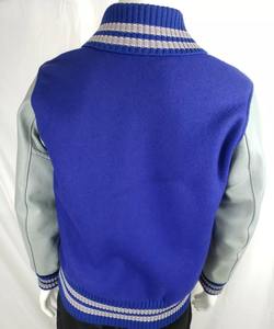 High Street Vintage unisexe laine varsité veste hommes broderie lettre Baseball manteau surdimensionné collège Letterman pour le printemps - Product Image 4