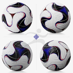 ลูกฟุตบอลลายขวางสีขาว - Product Image 2
