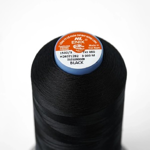 100% Polyester HL ENIX Fils Haute Qualité 150D/3 Filament Continu Couleurs Personnalisées Résistance À L'abrasion Haute Ténacité - Product Image 1