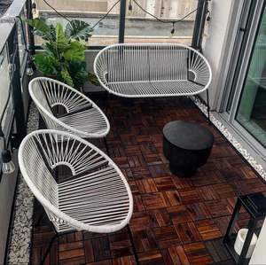 Juego de muebles de exterior para aplicaciones de hoteles y parques Ideas de diseño elegante para Tipo de sofá - Product Image 1