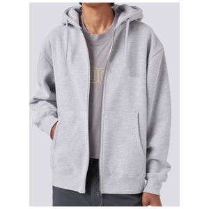 Nouveau sweat à capuche à manches longues surdimensionné confortable 100% coton pour hommes avec logo personnalisé et impression numérique - Product Image 3