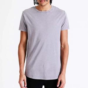 Camiseta de algodón con lavado ácido y cuello redondo para hombre, camisetas sin mangas en blanco, camisetas sin mangas para hombre - Product Image 1
