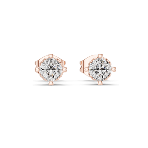 Pendientes de Diamantes de Laboratorio de 1 Quilate para Mujer, Claridad VVS-VS EF, Oro de 18 Quilates, 14 Quilates, 10 Quilates y Plata 925, Oro Rosa, Amarillo y Blanco - Product Image 4