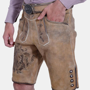 Lederhosen Fabricant OEM Tenue traditionnelle bavaroise personnalisée Qualité supérieure Fournisseur allemand de costumes Oktoberfest - Product Image 3