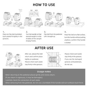 Stokta Body özel ayarlanabilir dambıl spor ağırlıkları Set demir ve kauçuk malzeme vücut geliştirme için dambıl rafı uygulama - Product Image 6