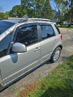 Visera para Ventana de Coche Suzuki SX4 2006-2014, Protector Solar, Protección Contra la Lluvia, Decoración Acrílica con Cinta Adhesiva Doble GCS