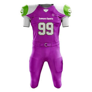 Uniformes de football américain de la plus haute qualité pour les vêtements d'entraînement Uniforme de maillot et de short de football américain cousus de haute qualité - Product Image 2
