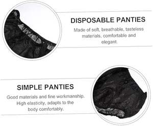 String jetable pour femme slips sous-vêtements de spa string pour femmes culottes caleçons doublure tissu non tissé pour femmes adultes - Product Image 6