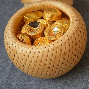 Panier de rangement double couche en bambou tressé du Vietnam - Product Image 6