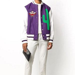 เสื้อแจ็คเก็ตเบสบอลคุณภาพพรีเมียมสำหรับผู้ชาย ผลิตในปากีสถาน ทนทาน ผ้าฝ้ายเคลือบ 100% ทรงยาวบาง สไตล์ Letterman สำหรับฤดูหนาว - Product Image 6