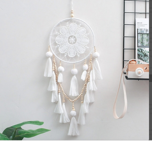 Lune et hibou macramé attrape-rêves Boho décor de chambre bébé enfants filles attrape-rêves personnalisé pour tenture murale décor à la maison - Product Image 2