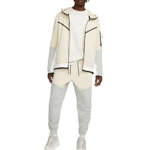 Ensemble de survêtement d'hiver pour homme sur mesure, 100% polyester, uni, écologique, séchage rapide, respirant, polaire, extensible dans les quatre sens - Product Image 1