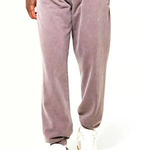 Tendance de haute qualité personnalisé lavé à l'acide survêtement unisexe survêtement respirant vêtements d'entraînement vêtements de jogging OEM hiver soleil fané - Product Image 5