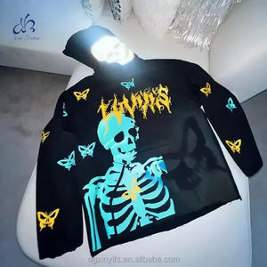 Sudaderas con Capucha de Alta Calidad, Transpirables y Ecológicas, 100% Algodón, con Logotipo Personalizado de Moda Hip Hop, Hechas en Pakistán - Product Image 4