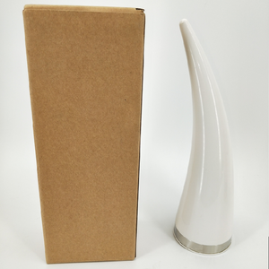 แตรวัวสีธรรมชาติและฮอร์นดื่มขัดเงาสำหรับโต๊ะเขาควาย - Product Image 1