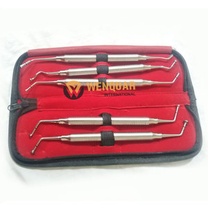 Kit de colocación de membrana y injerto de hueso dental de 5 piezas, instrumentos quirúrgicos para procedimientos de implantes - Product Image 4