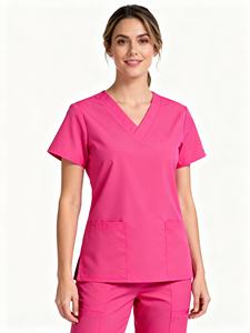 Haute qualité vente respirant femme gommages médicaux ensembles en gros fabrication uniforme pour femmes tissu doux infirmière gommages - Product Image 2