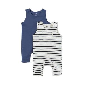 Mameluco de bebé de alta calidad, artículos de manga corta para bebés, mono de bebé de tela de algodón 100%, 24 meses, personalizado del proveedor de BD - Product Image 1