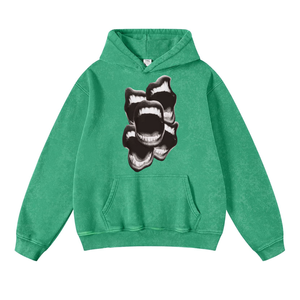 À la mode 2025 métal Rock Style à la mode graphique à capuche unisexe graphique à capuche haute qualité personnalisable unisexe graphique à capuche - Product Image 3