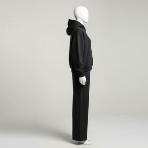 Chándal Deportivo de Algodón y Poliéster al por Mayor, Chándal Personalizado para Hombre, Sudadera Extra Grande y Pantalones Holgados - Product Image 3