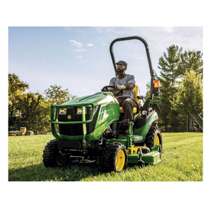 Tractores compactos modernos de 26HP con motor ecológico de bajas emisiones en venta con 1 dispositivo de carga frontal de acoplamiento rápido. - Product Image 6